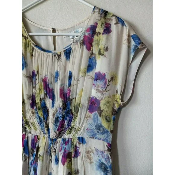 BODEN CECILY Special occasion DRESS WH597 SIZE US 4 Multi-color Floral NWT lined - Picture 2 of 7